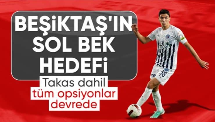 Beşiktaş, sol beki Süper Lig’de buldu! Genç futbolcu için tüm opsiyonlar devrede