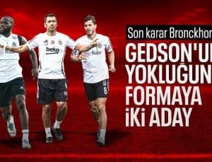 Beşiktaş’ta Gedson Fernandes’in yokluğunda formaya iki aday