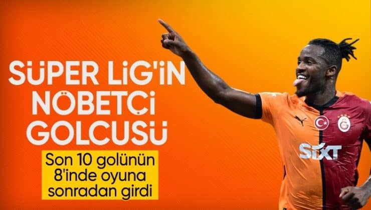 Michy Batshuayi ilk golünü attı, Galatasaray galibiyeti aldı