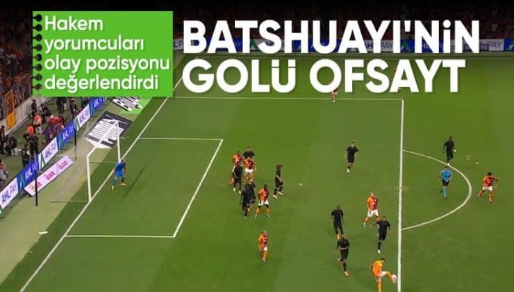 Galatasaray – Hatayspor maçının tartışmalı pozisyonları: Eski hakemler yorumladı