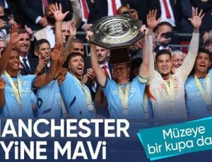 Manchester United’ı yenen Manchester City, Community Shield’ı kazandı