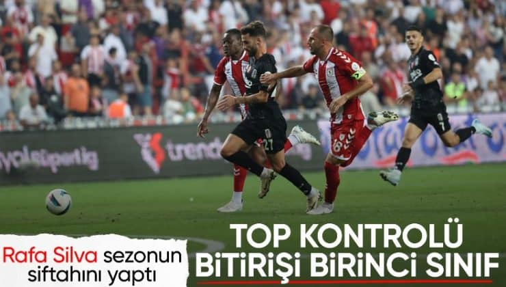 Süper Lig’deki siftahını yaptı! Rafa Silva, Samsunspor ağlarını sarstı