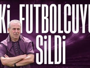 Abdullah Avcı, iki futbolcunun biletini kesti