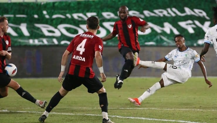 (ÖZET) SON DAKİKA GOLÜ İLE Bodrum FK – Gaziantep FK maç sonucu: 0-1
