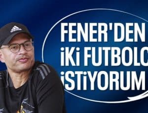 Alex de Souza, Fenerbahçe’den iki futbolcu istiyor