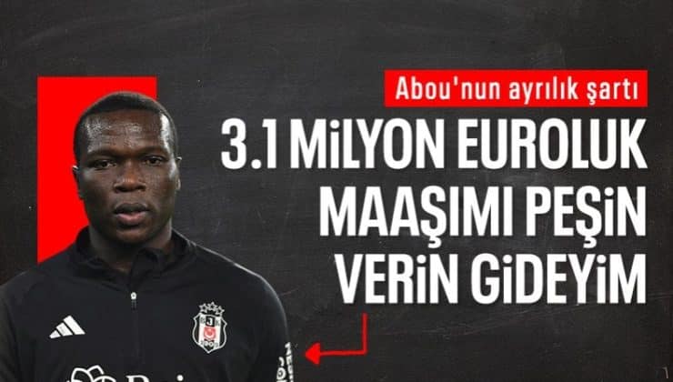 Vincent Aboubakar’ın ayrılık şartı para