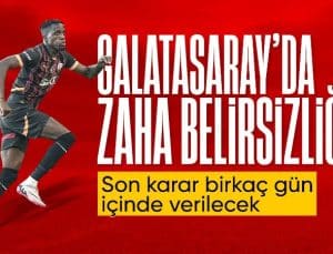 Galatasaray’da Wilfried Zaha belirsizliği