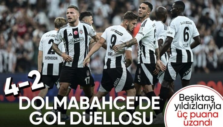 (ÖZET) Beşiktaş, Antalyaspor’u dört golle geçti