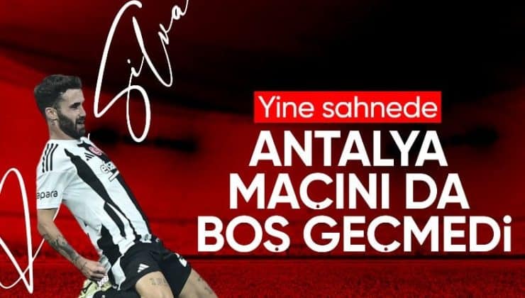 Rafa Silva, 3. maçını da boş geçmedi