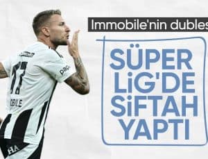 Ciro Immobile, Süper Lig’de siftah yaptı