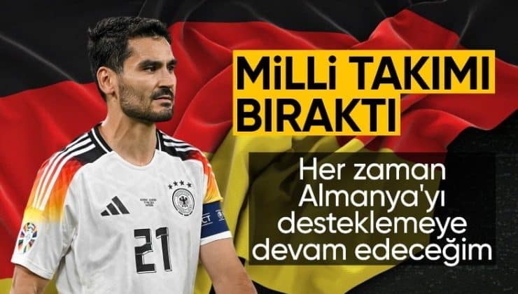 İlkay Gündoğan, Almanya Milli Takımı’nı bıraktı