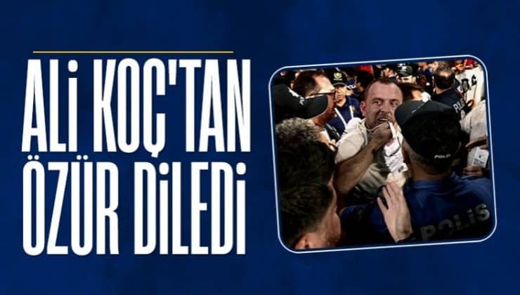 Ali Koç’a saldıran Fatih Özkan özür diledi: “Son derece üzgünüm”