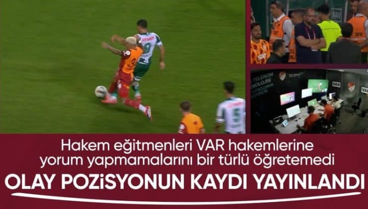 Süper Lig’de 2. haftanın VAR kayıtları açıklandı