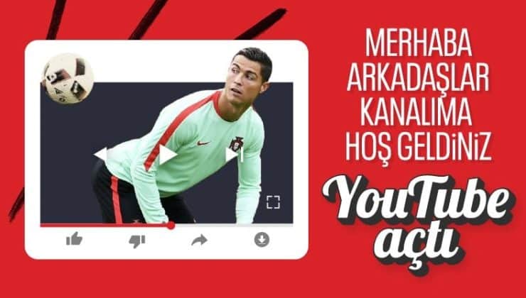 Cristiano Ronaldo’dan sürpriz hamle: Kendi kanalını açtı