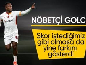 Oyuna sonradan giren Michy Batshuayi yıldızlaştı