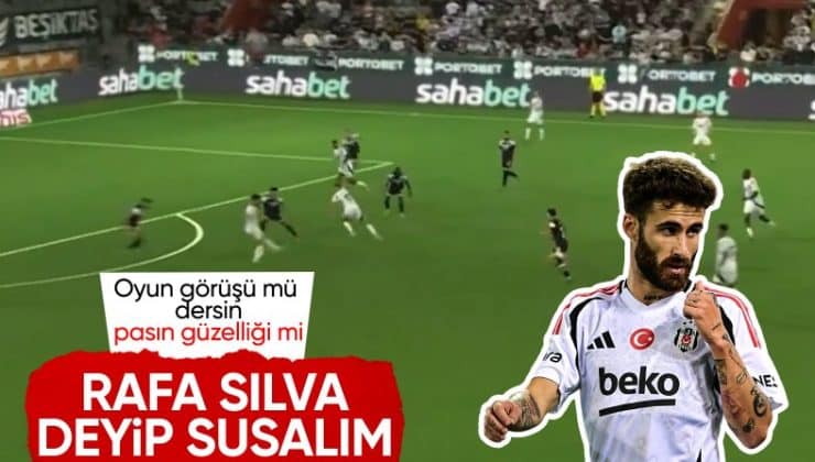 Rafa Silva’dan müthiş asist: Gedson, topu ağlara gönderdi