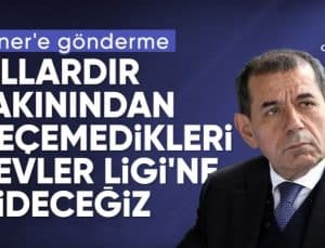Dursun Özbek’ten Fenerbahçe’ye gönderme: Herkesin kıskanarak baktığı yerde olacağız