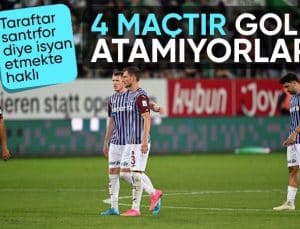 Trabzonspor, son dört maçtır gol atamıyor