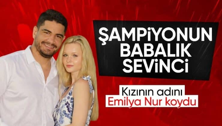 Taha Akgül, babalık sevinci yaşadı