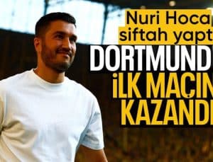 Nuri Şahin Borussia Dortmund’da siftah yaptı! İlk maçında 3 puan…