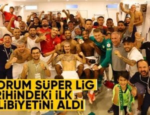 Bodrum FK’den tarihi galibiyet
