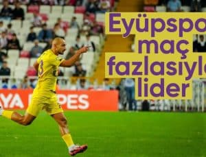 Eyüpspor, Süper Lig’de maç fazlasıyla lider