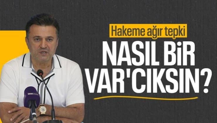 Bülent Uygun’dan hakeme ağır tepki: Sen nasıl bir VAR’cıksın?