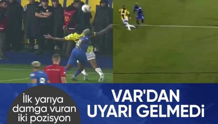 Fenerbahçe, Rizespor’la oynadığı maçın ilk yarısında iki penaltı bekledi