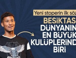 Felix Uduokhai: Beşiktaş dünyanın en büyük kulüplerinden bir tanesi
