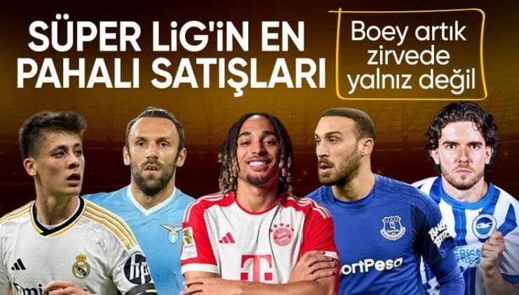 Süper Lig’in en pahalı satışları