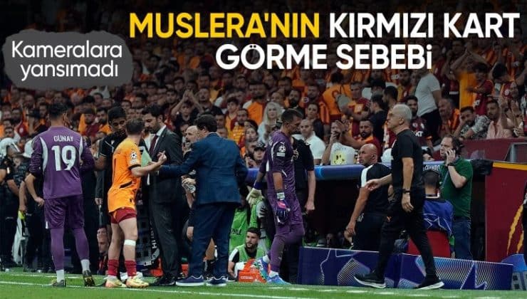 Fernando Muslera, kırmızı kart gördü! İşte nedeni…