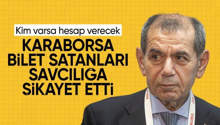 Galatasaray Başkanı Dursun Özbek, suç duyurusunda bulundu