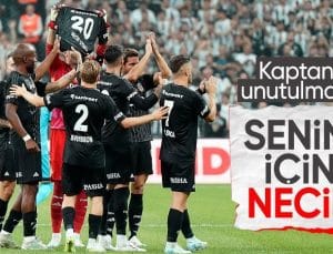 Beşiktaşlı futbolcular, Necip Uysal’ı unutmadı