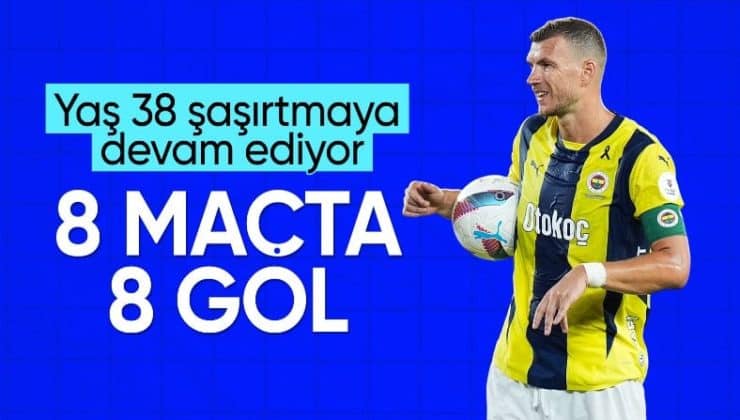 Edin Dzeko, gollerine devam ediyor