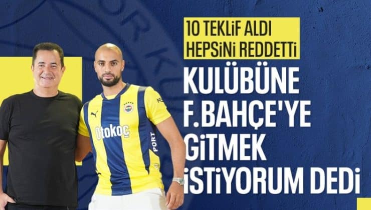 Acun Ilıcalı: Jose Mourinho’nun 1 numarası Sofyan Amrabat’tı
