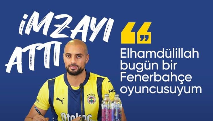 Fenerbahçe, Sofyan Amrabat’ı açıkladı