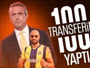 Ali Koç, başkanlığındaki 100. transferini yaptı