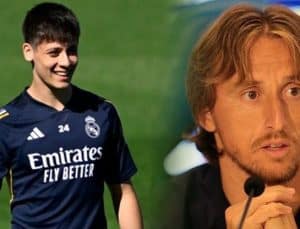 Luka Modric’e Arda Güler şoku