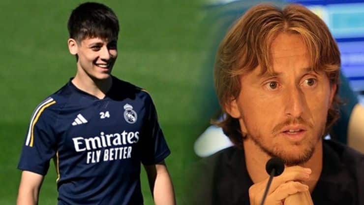 Luka Modric’e Arda Güler şoku