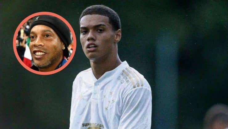 Sahne Ronaldinho’nun oğlunun: Yeni rota İngiltere