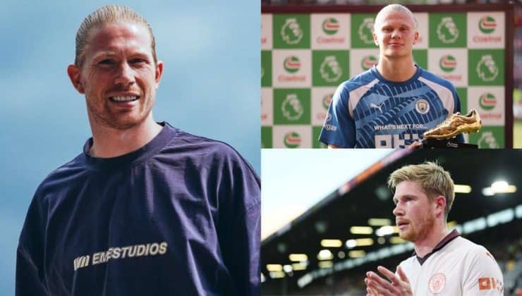 De Bruyne saçlarıyla hayrete düşürdü!