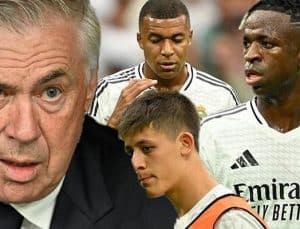 Ancelotti Real Madrid soyunma odasındaki yangını nasıl durduracağını şaşırdı! Mbappe-Vinicius gerilimi büyüyor Arda Güler…