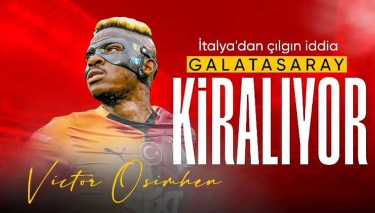 İtalyan basınından çarpıcı iddia! Galatasaray, Victor Osimhen’i kiralıyor