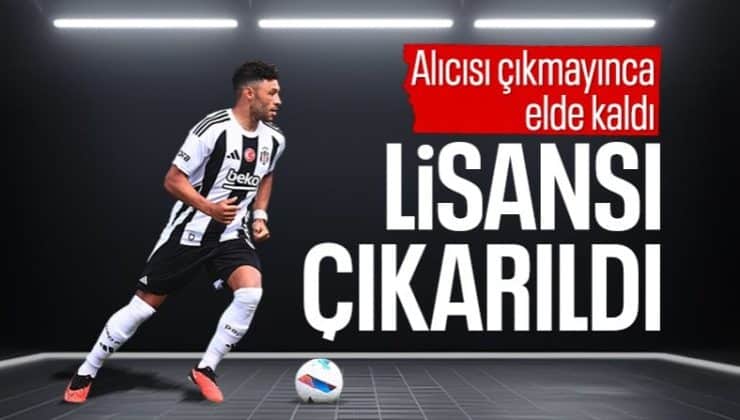 Beşiktaş, Alex Oxlade-Chamberlain’in lisansını çıkarttı