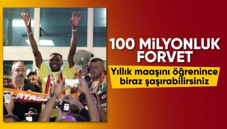 Galatasaray’ın Osimhen’e ödeyeceği ücret belli oldu