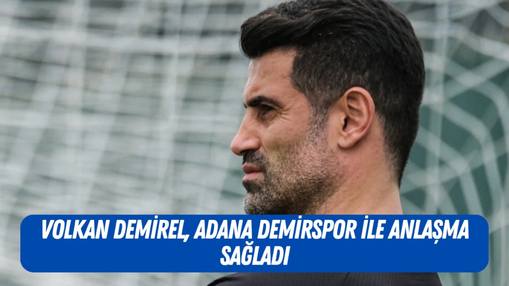 Volkan Demirel, Adana Demirspor ile anlaşma sağladı